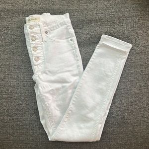 Madewell white jeans